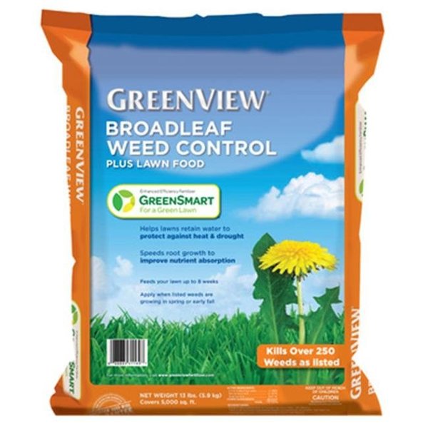 Greenview Greenview  2131169 Greenview Broadleaf Weed Control Plus Lawn Food With Greensmart G81 2131169